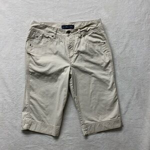 Bandolinoblu capris shirts size 10 beige